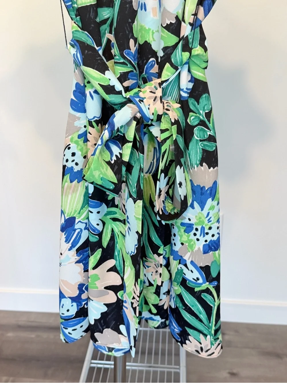 Kate Spade Full Bloom Vibrant Floral Flutter Sleeve Mini Dress Women’s Size 10